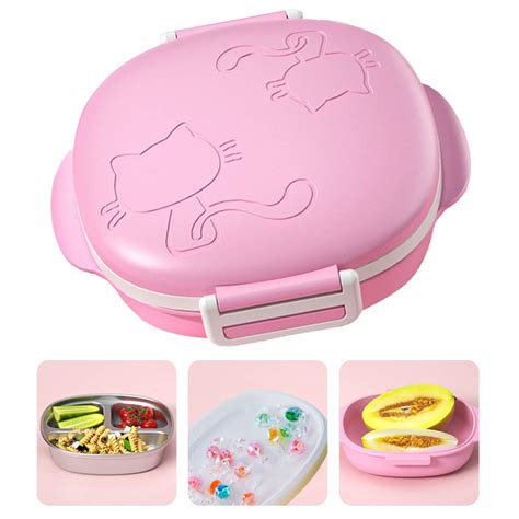 best stainless steel bento box for kids 2019|bento style lunch box kids.